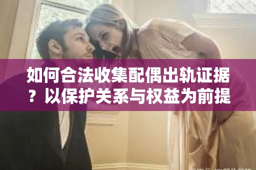 如何合法收集配偶出轨证据？以保护关系与权益为前提的合法取证方案