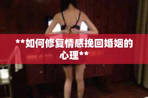**如何修复情感挽回婚姻的心理**