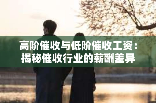 高阶催收与低阶催收工资：揭秘催收行业的薪酬差异