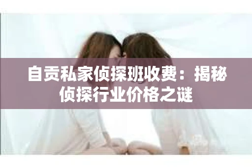 自贡私家侦探班收费：揭秘侦探行业价格之谜