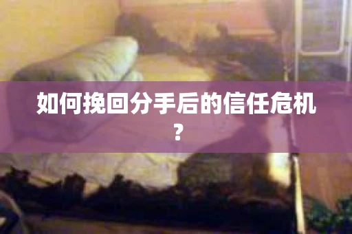 如何挽回分手后的信任危机？